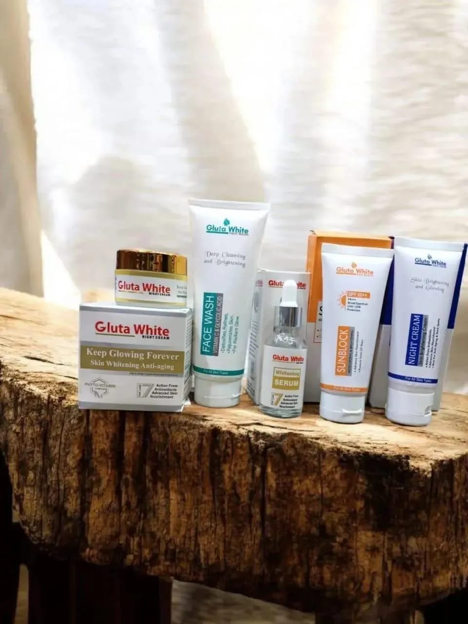 7 in 1 Skincare Bundle for Glutathione Power