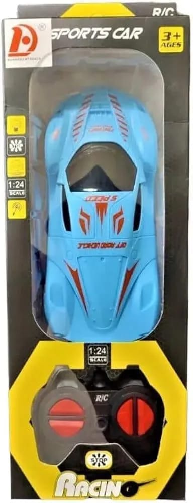 Blue RC Car for Kids with Remote Control